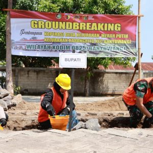 Gunakan Aset Daerah, Kantor Koperasi Merah Putih Banyuwangi Mulai Dibangun