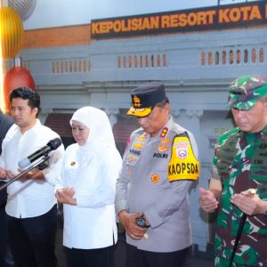 Malam Tahun Baru di Jatim Aman dan Kondusif, Gubernur Khofifah Apresiasi Forkopimda