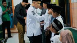 Safari Ramadan di Bangsal Pemkab Mojokerto Hibahkan 100 Juta Untuk Masjid Nurul Hidayah