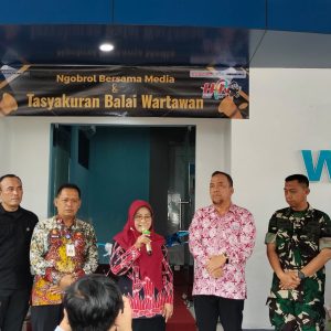 Bupati Magetan Resmikan Balai Wartawan Sebagai Rumah Bersama