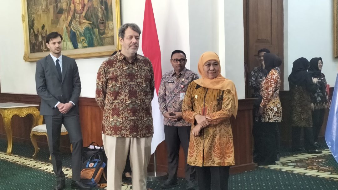 Khofifah Terima Dubes Swedia di Grahadi, Bahas Penguatan Kerja Sama Strategis