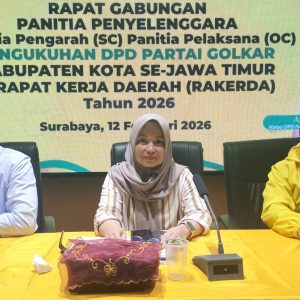 Pertama di Indonesia, 3.000 Pengurus DPD Golkar se-Jatim Akan Dilantik Serentak