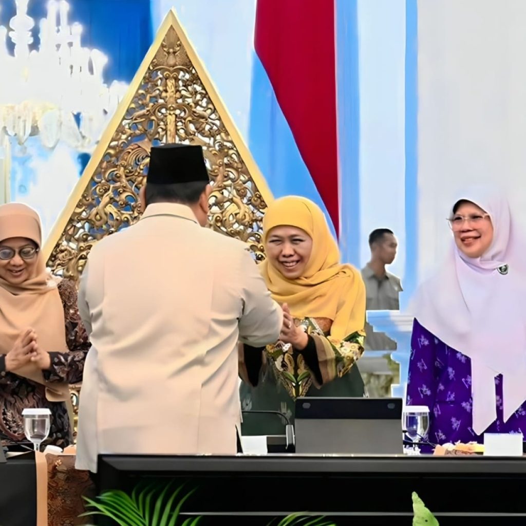 Khofifah Apresiasi Dialog Presiden Prabowo dengan Ormas Islam di Istana Negara