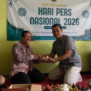 Peringati HPN 2026, PWI Tuban Gelar Acara Tasyakuran dan Donor Darah