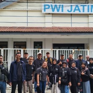 Terbanyak, Kontingen PWI Jatim Hadiri HPN 2026 di Serang Banten