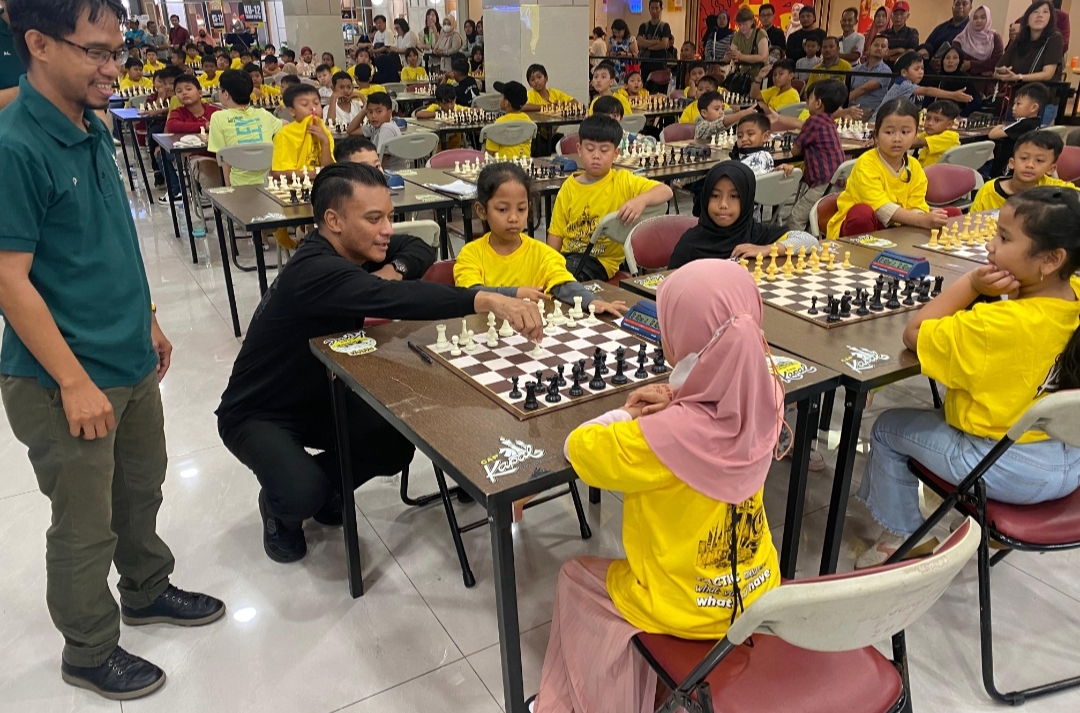 168 Pecatur Cilik Ramaikan Junior Rapid Chess Championship 2026 di BG Junction Surabaya