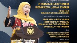 Dua RSUD Pemprov Jatim Raih Predikat WBBM 2025, Khofifah Komitmen Layanan Bersih