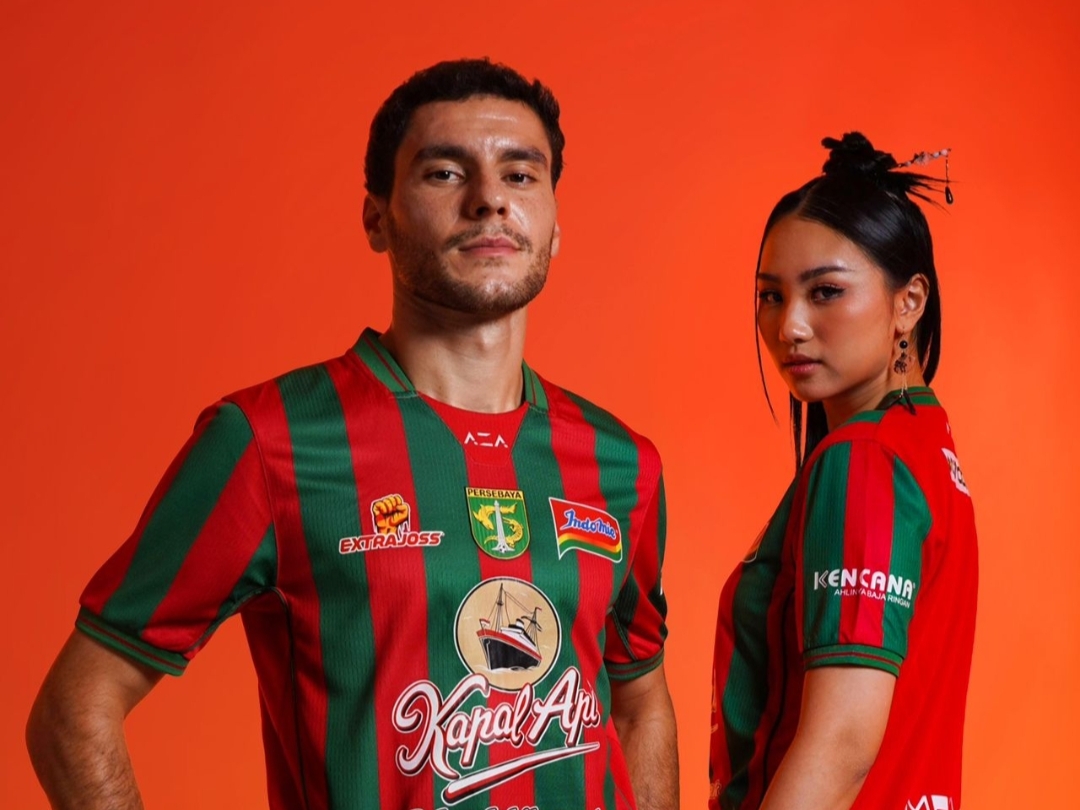 Persebaya Rilis Jersey Keempat Bertema Imlek, Siap Dipakai di Laga Super League
