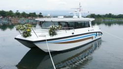Galangan Lokal Banyuwangi Serahkan Katamaran X38, Perkuat Armada Survei Maritim