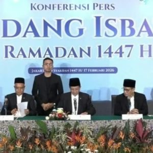 Menag Nasaruddin Umar Umumkan Awal Puasa Ramadhan 1447 H Jatuh pada Kamis, 19 Februari 2026