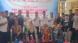 HPN 2026, PWI Nganjuk Tetapkan Santunan Disabilitas sebagai Agenda Tahunan