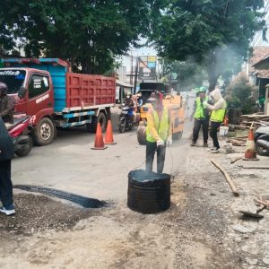 Prioritas Jalur Padat, Jelang Idul Fitri 1447 H, Pemkab Sidoarjo Perbaiki 41 Ruas Jalan