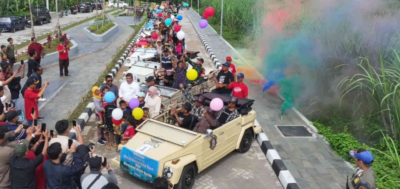 Launching VW Safari City Tour, Mbak Wali Optimistis Genjot Ekonomi Lokal Kediri