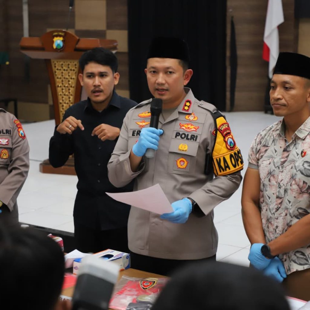 Operasi Pekat Semeru 2026, Polres Magetan Ungkap Kasus Narkoba, Tiga Tersangka Diamankan