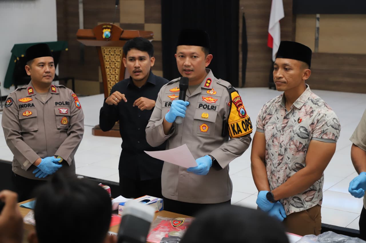 Operasi Pekat Semeru 2026, Polres Magetan Ungkap Kasus Narkoba, Tiga Tersangka Diamankan