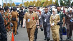 Kompak, Mas Dhito Bareng Mbak Dewi dan Forkopimda Ikuti Rakornas di Sentul