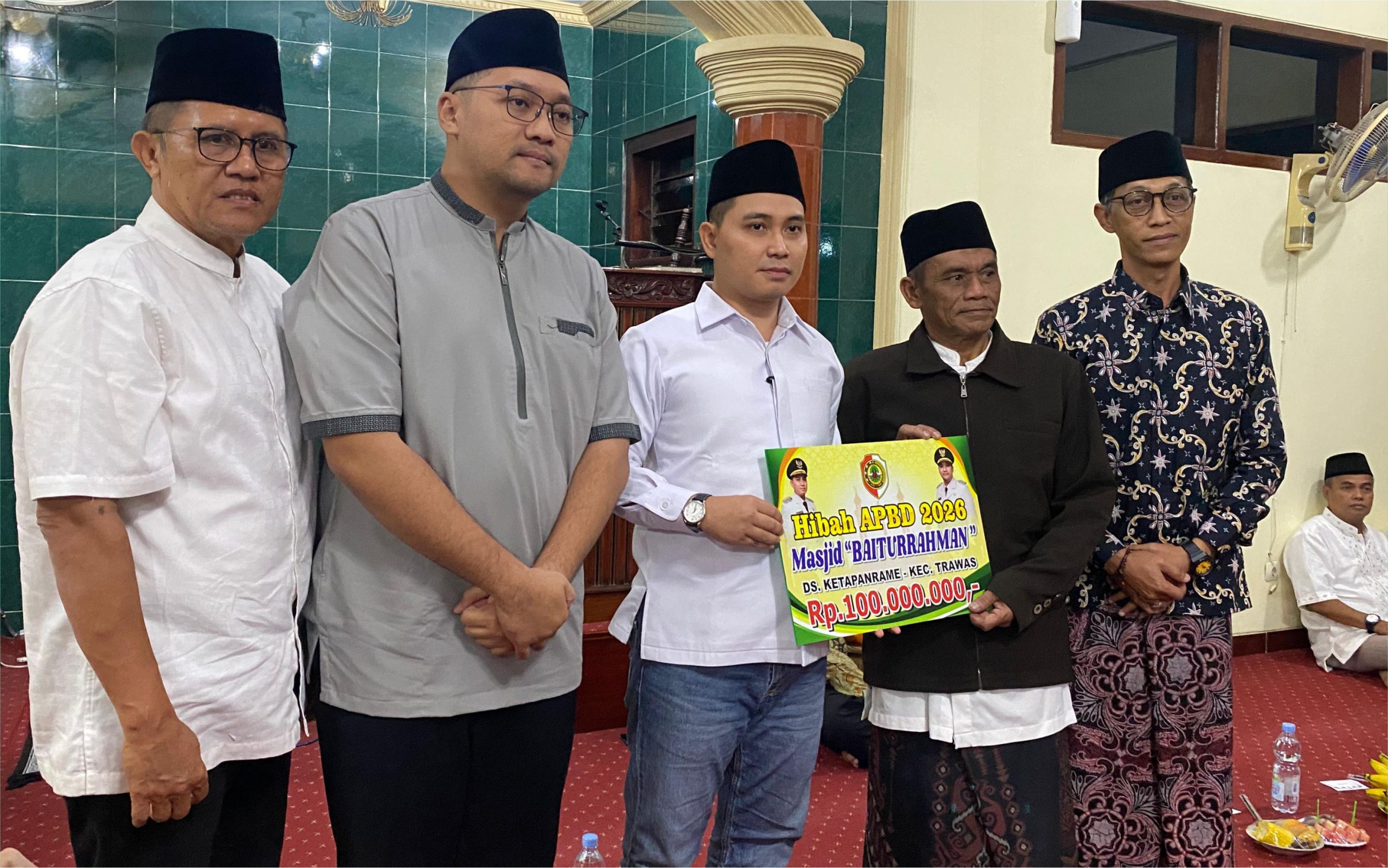 Safari Ramadhan Kab. Mojokerto Gelontorkan Dana Hibah Rp 27 Miliar Untuk Rumah Ibadah
