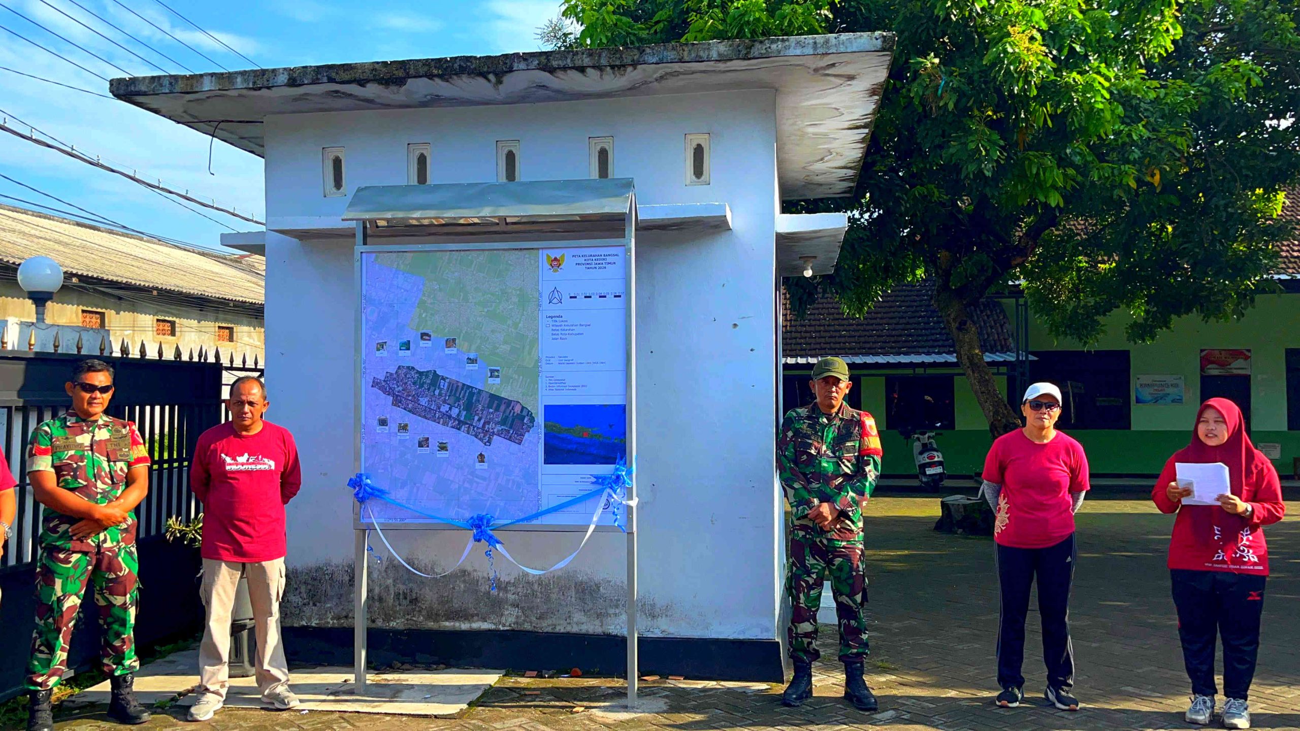 Gali Harta Karun Lokal, Mahasiswa KKN-T 36 UNP Kediri Susun Peta Potensi Kelurahan Bangsal