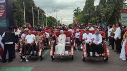 Modernisasi Transportasi Rakyat, Wali Kota Kediri Salurkan 200 Unit Becak Listrik Hadiah Presiden