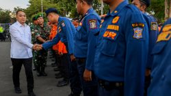 Pemkot Surabaya Gelar Apel Pasukan Pengamanan Nyepi dan Idulfitri