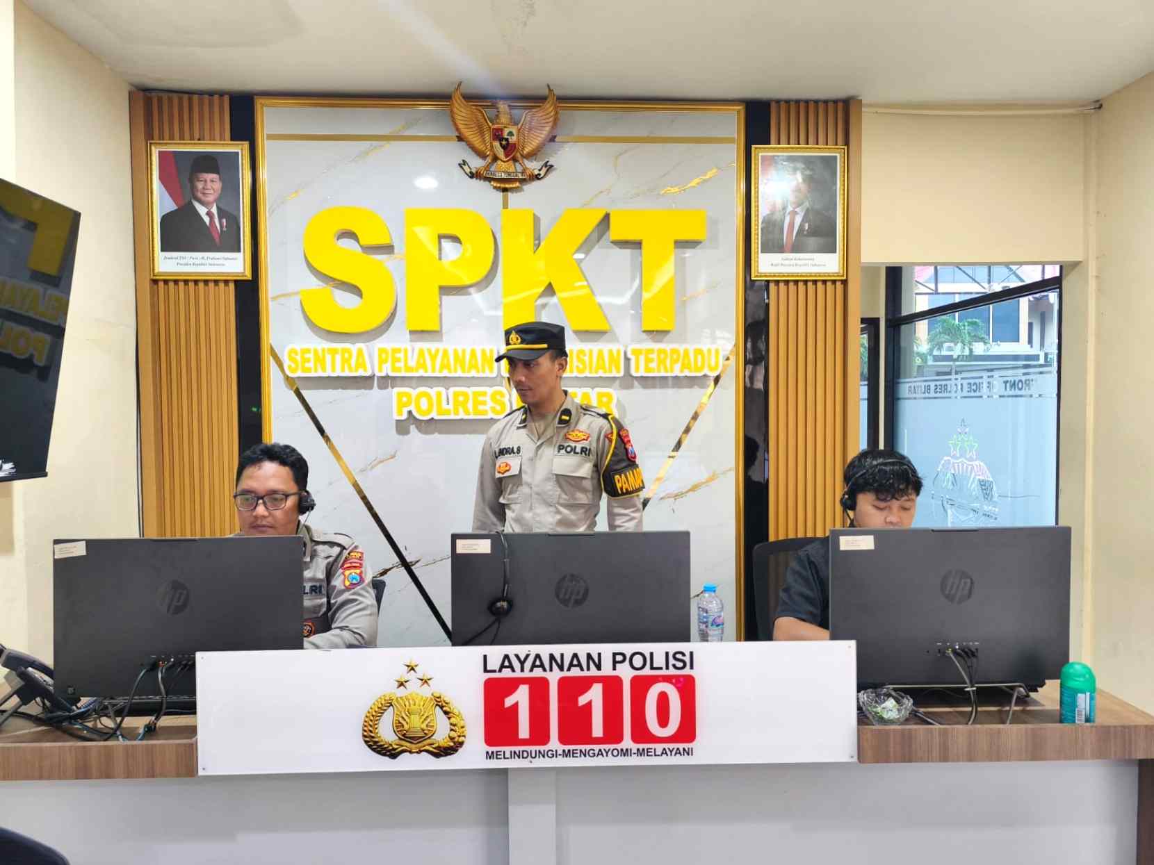 Anda Punya Masalah Gangguan Keamanan Masyarakat, Segera Hubungi Call Center 110 Polres Blitar