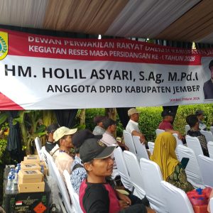 Ra Holil Legislator Partai Golkar Reses di Desa Keting