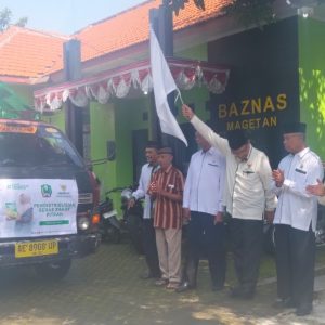 Baznas Magetan Salurkan Zakat Fitrah Ke 18 Kecamatan