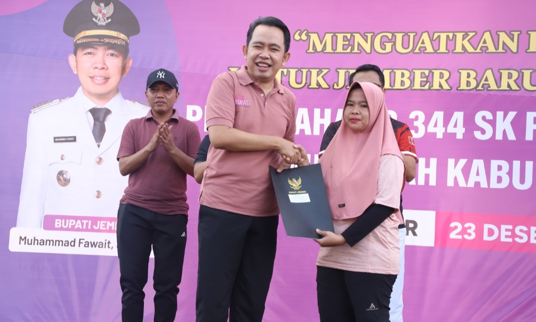 Pemkab Jember Pastikan THR 50 Persen untuk PPPK Paruh Waktu, Gus Fawait: Bentuk Pengakuan dan Keadilan