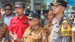 Jelang Idul Fitri 1447 H, Forkopimda Kabupaten Blitar LaMonev Pasar dan Pos Pengamanan