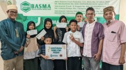 Cerianya Kimiko dan Rahman Menerima Santunan dari SIWO PWI Pusat