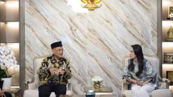 Menhaj–Gubernur Maluku Utara Bahas Peningkatan Layanan Jemaah Haji dan Umrah