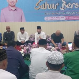 Mempererat Silaturahmi dan Sinergisitas, Bupati Jember Sahur Bareng Insan Pers
