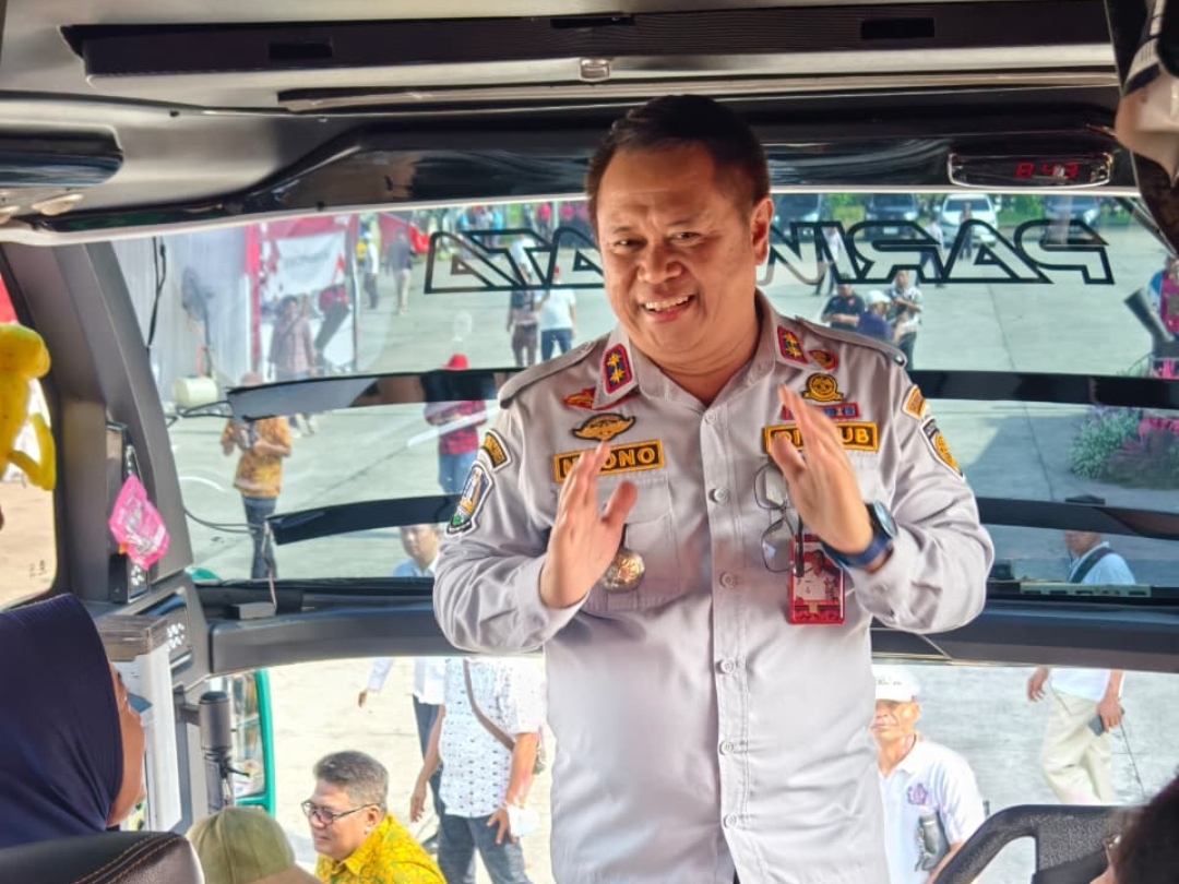 Pemprov Jatim Fasilitasi 2.230 Pemudik, 58 Bus Diberangkatkan dari TMII Menuju Jatim