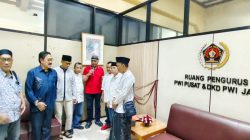PWI Jatim Gelar Silaturahmi dan Resmikan Ruang Pengurus PWI Pusat