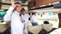 Lepas Mudik 1.431 Pekerja Panasonic, Menaker: Perusahaan Harus Memanusiakan Pekerja