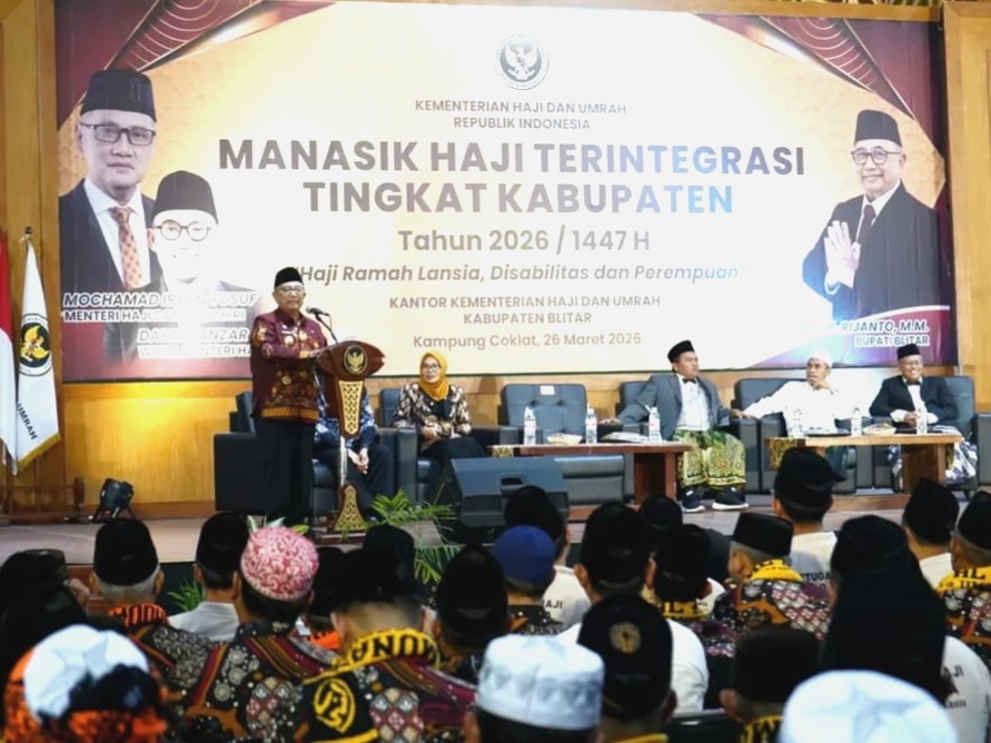 Ikuti Manasik Haji, Bupati Blitar: Empat Kloter Jamaah Siap Berangkat ke Tanah Suci