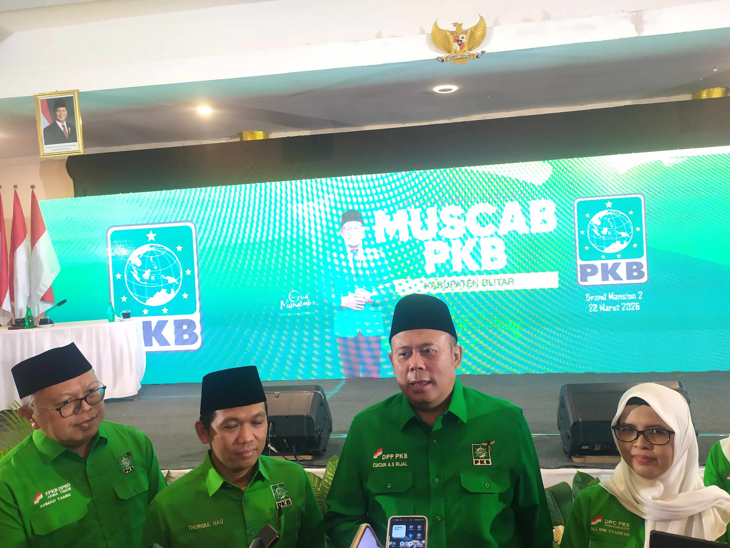 Muscab PKB Kabupaten Blitar 5 Kandidat Bacalon DPC Siap Bersaing Sportif