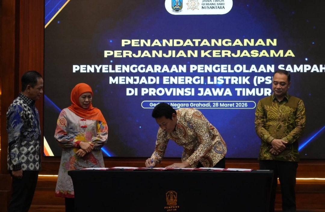 Sidoarjo Kembangkan Sampah Jadi Energi Listrik