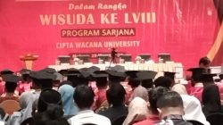 Transformasi Menuju UNM, Univ. Cipta Wacana Malang Wisuda 352 Lulusan
