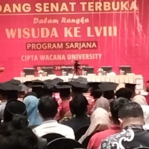 Transformasi Menuju UNM, Univ. Cipta Wacana Malang Wisuda 352 Lulusan