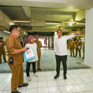 Tinjau Eks Hi-Tech Mal, Wali Kota Eri Targetkan Basement Rampung Mei 2026