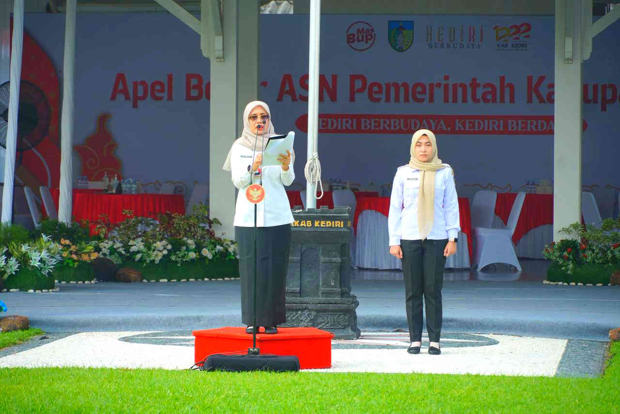 Hari Jadi ke-1222, ASN Kabupaten Kediri Didorong Percepat Pelayanan Publik