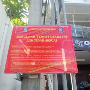 Bangunan Melanggar Perda Kabupaten Banyuwangi, Lurah Sobo Tegas Laporkan ke Satpol PP