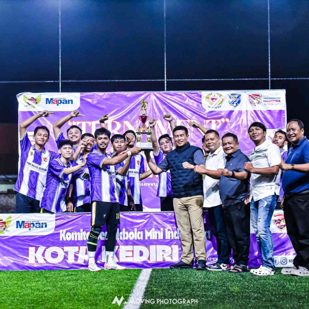 Dhaha FC Kediri Sabet Gelar Perdana KSMI Kota Kediri Series 1