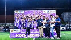 Dhaha FC Kediri Sabet Gelar Perdana KSMI Kota Kediri Series 1