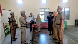 Pelantikan  Perangkat Desa , Camat Ngariboyo Tekankan Integritas dan Pelayanan Maksimal   