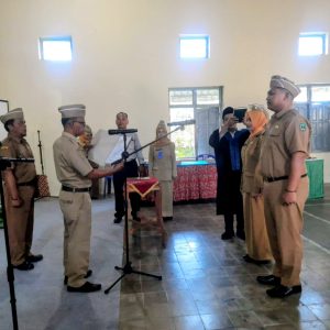 Pelantikan  Perangkat Desa , Camat Ngariboyo Tekankan Integritas dan Pelayanan Maksimal   
