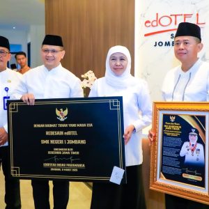Fasilitas Terbaik di Jatim, Khofifah Harap edOTEL SMKN 1 Jombang Segera Beralih ke BLUD