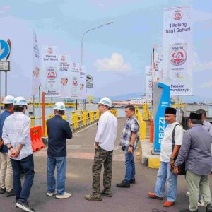 Jelang Mudik Lebaran, Nasim Khan Tinjau Pelabuhan ASDP Ketapang Banyuwangi