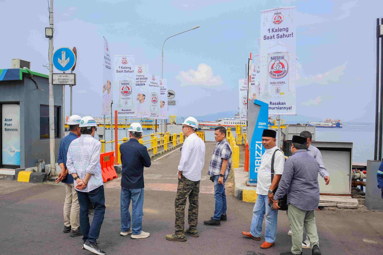 Jelang Mudik Lebaran, Nasim Khan Tinjau Pelabuhan ASDP Ketapang Banyuwangi